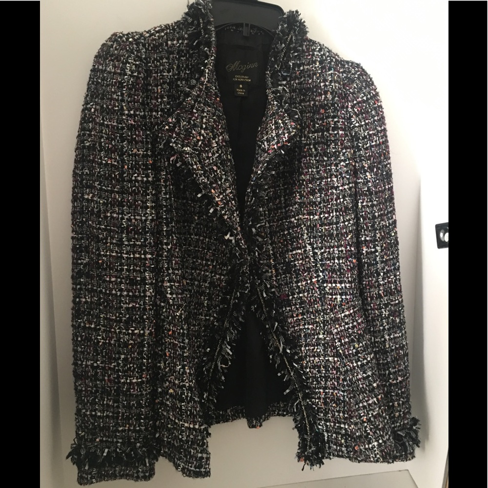 Beautiful McGinn Tweed Blazer Sz 6